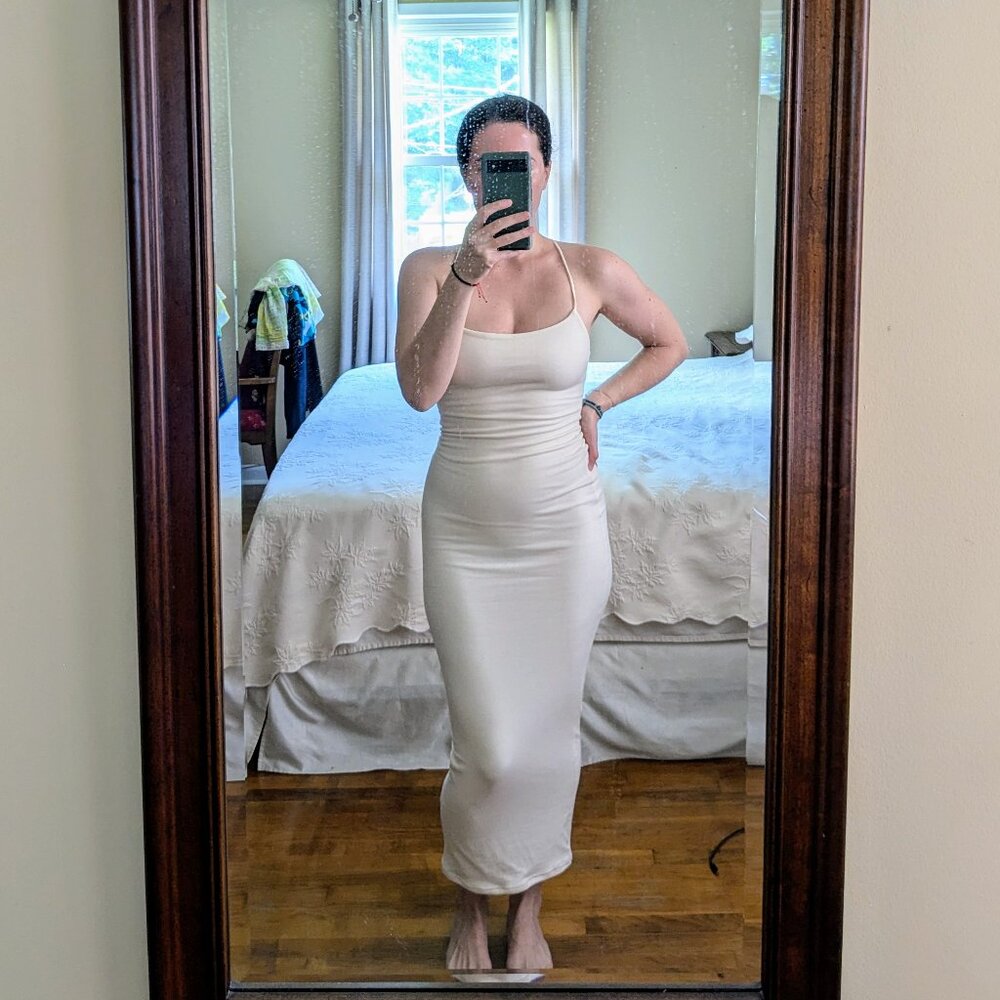 Sculpted Maxi Dress
